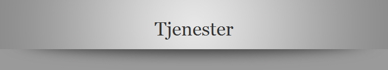 Tjenester